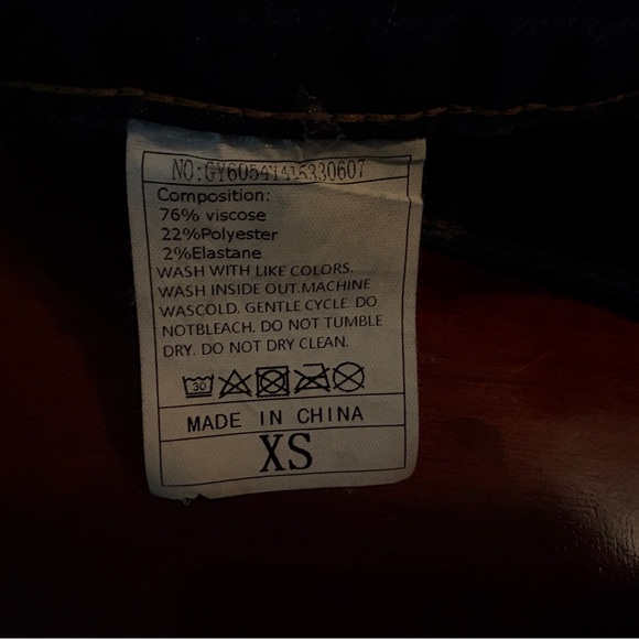 Women’s Denim Skort/Shorts size XS - Picture 6 of 6